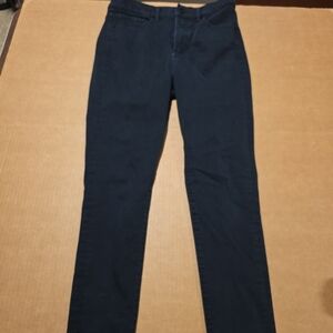 Express Skinny High Rise 6R Black Jeans